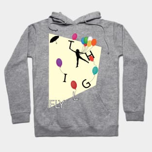 fly light Hoodie